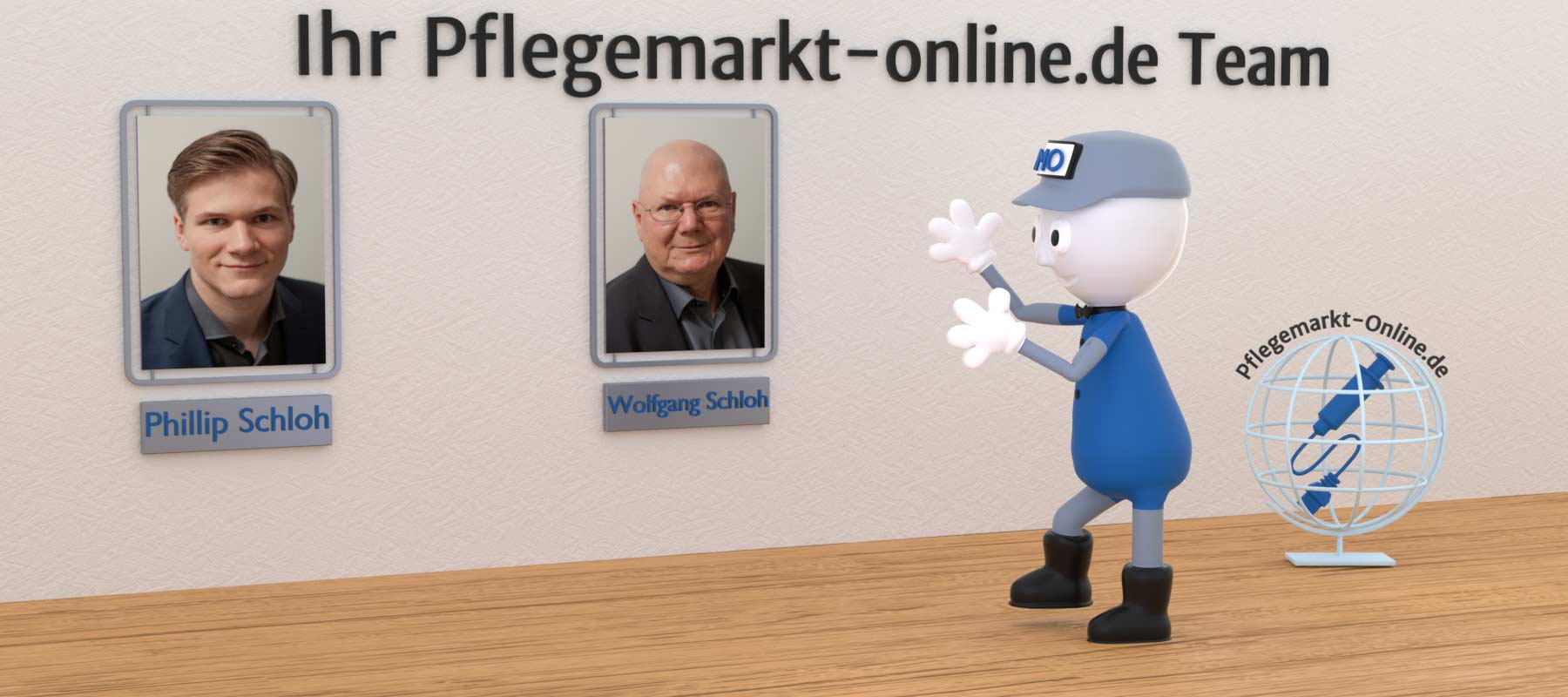 Pmoji stellt Ihnen die Menschen und Gesichter hinter Pflegemarkt-Online vor.